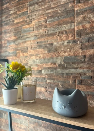 Cute Cat Bowl - Adorable 3D Printed Kitty Dish / Trinket Holder, marca: Ideal, estado: Novo com etiquetas, €8.99, €10.14 inclui Proteção do Comprador