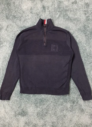 1/4 zip Tommy Hilfiger noir en très bon état - Taille M, marca: Tommy Hilfiger, estado: Muy bueno, tamaño: M, 20,00 €, 21,70 € Protección al comprador incluida