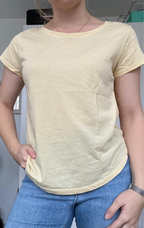 Licht geel t shirt H M Vinted