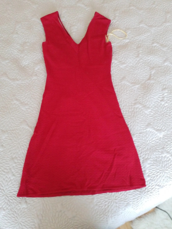 Catherine malandrino red sales dress