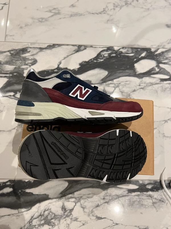 New Balance 991 made in UK Nu Block Navy Red Vinted