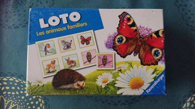 Les animaux familiers - Ravensburger - Loto - Dès 2 ans