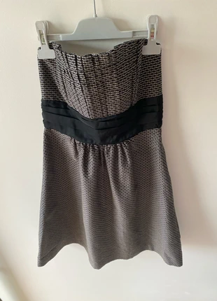 Robe bustier ZARA noir, merk: Zara Basic, staat: Nieuw zonder prijskaartje, maat: S / 36 / 8, € 10,00, € 11,20 inclusief Kopersbescherming