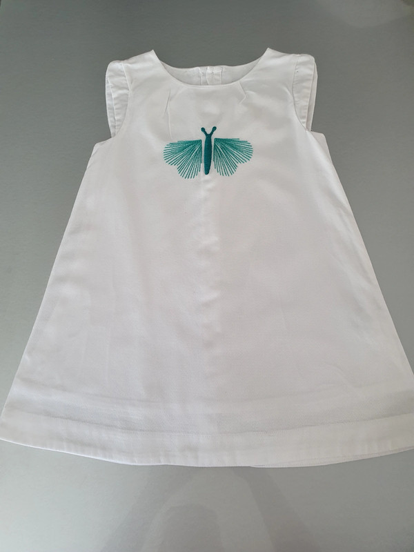 Robe okaidi 3 ans blanche Vinted