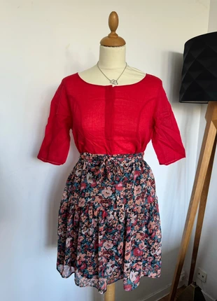 Blouse Ba&sh émotive rouge taille 36 🟥 Red blouse 🟥 Blusa roja 🟥 rossa 🟥 Bluse 🟥 Rode, marke: Ba&sh, zustand: Sehr gut, größe: S / 36 / 8, 10,00 €, 11,20 € inklusive Vinted-Käuferschutz