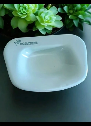 Porte-savon vintage Porcher céramique blanche 1950s rare rétro salle de bain, marque: porcher, état: Très bon état, 5,00 €, 5,95 € Protection acheteurs incluse