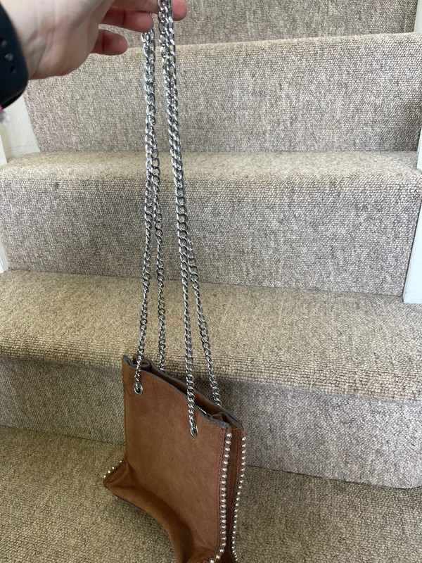 Zara suede leather bag