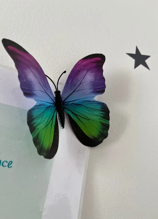 50 papillons décoratifs réalistes avec double face, brand: Cultura, condition: Very good, €5.00, €5.95 includes Buyer Protection