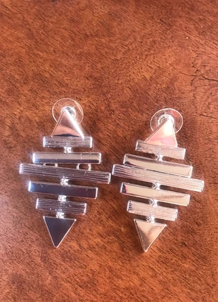 Boucles d’oreilles losange , brand: Satine, condizioni: Ottime, €5.00, €5.95 include la Protezione acquisti