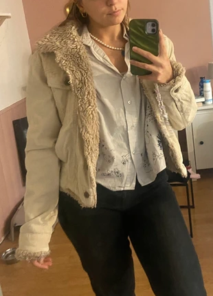 Veste en velour fourrée, brand: Inconnu, condition: Good, size: S / 36 / 8, €7.00, €8.05 includes Buyer Protection