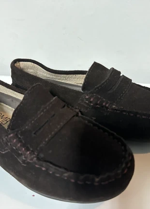 Mocasines de serraje marrón forrados en piel marca dulces talla28, merk: DMB, staat: Nieuw zonder prijskaartje, maat: 28, € 9,00, € 10,15 inclusief Kopersbescherming