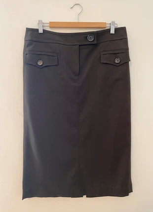 Brown Midi Skirt 🪡, marca: Seventy, estado: Muito bom, tamanho: XL / 42 / 14, €25.00, €26.95 inclui Proteção do Comprador