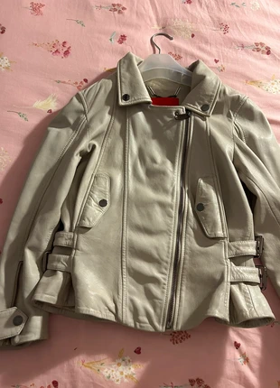 Veste en cuir Max Mara, marca: MAX&Co., estado: Nuevo sin etiquetas, tamaño: M / 38 / 10, 75,00 €, 79,45 € Protección al comprador incluida