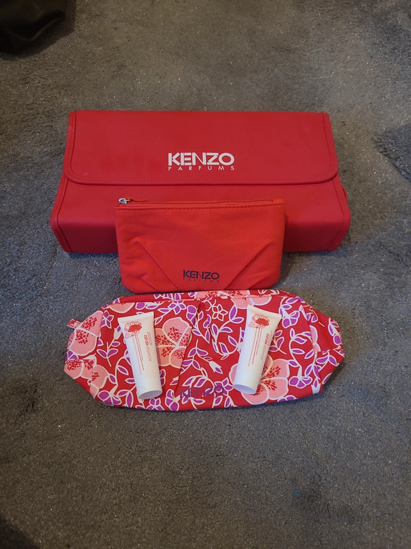 Kenzo shop makeup bag