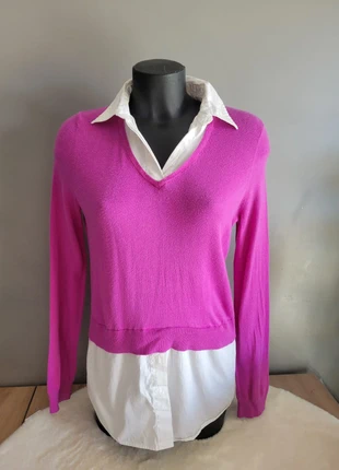 pull chemise lauren ralph lauren rose et blanc taille S, marque: Lauren Ralph Lauren, état: Très bon état, taille: S / 36 / 8, 15,00 €, 16,45 € Protection acheteurs incluse