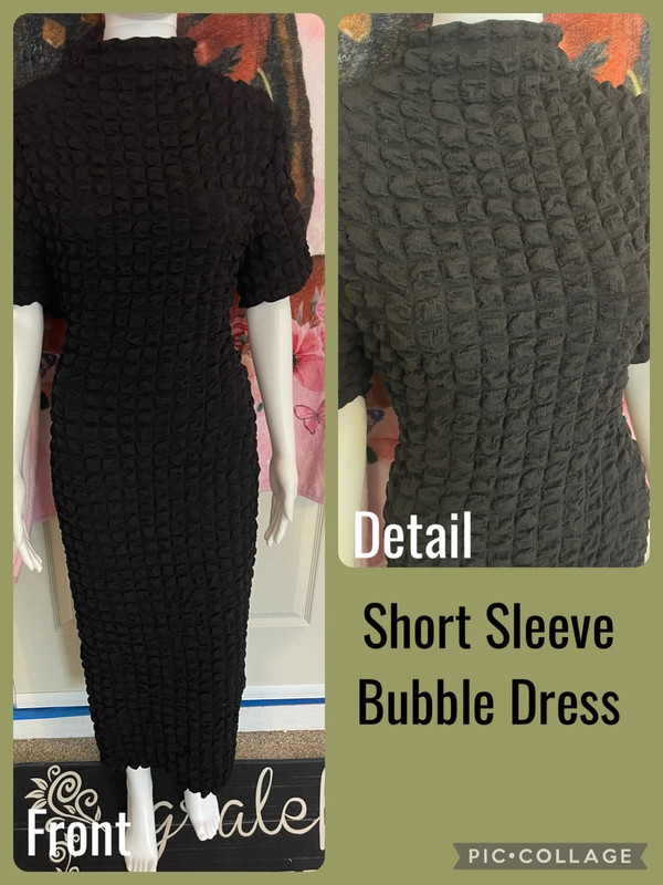 Short Sleeve Bubble Dress