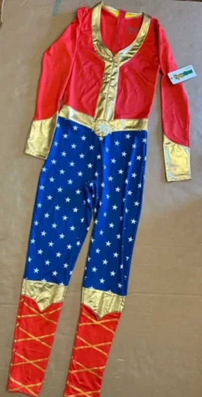 Tipsy Elves Wonder Woman Body Suit Cosplay XS 1