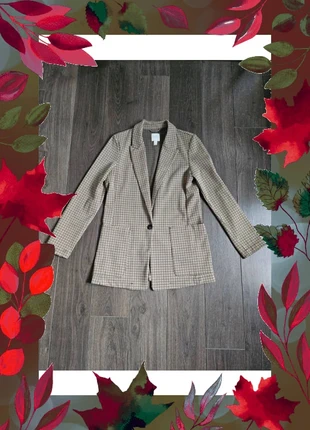 Blazer pied de poule H&M, marca: H&M, estado: Muy bueno, tamaño: S / 36 / 8, 6,00 €, 7,00 € Protección al comprador incluida