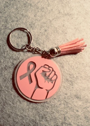 Porte clé Octobre Rose, brand: Fait Main, condition: New without tags, €3.00, €3.85 includes Buyer Protection