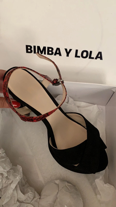 Tacones Bimba y Lola Nuevo 39 Negros Plataforma Vinted