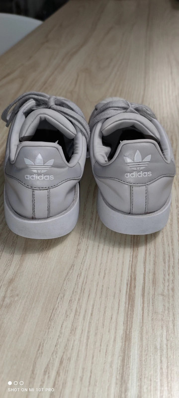 Basket adidas superstar best sale grise