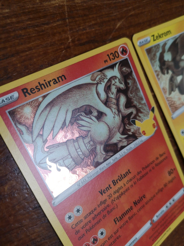 Carte pokémon reshiram et zekrom gx - Vinted