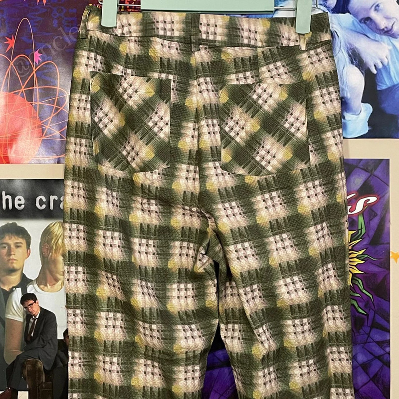 Plaid Flare Pants 5