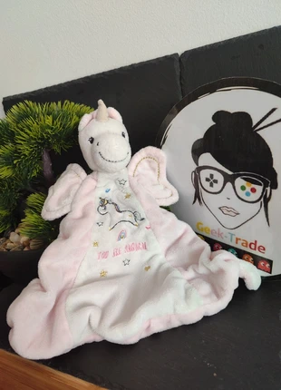 Doudou Licorne rose blanc étoile You are magical doré coeur arc En ciel simba, brand: Simba Toys, condition: Good, size: One size, €11.00, €12.25 includes Buyer Protection Pro
