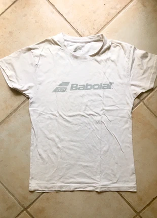 T-shirt Babolat Blanc – Taille S – Très Bon État, marque: Babolat, état: Très bon état, taille: S, 4,00 €, 4,90 € Protection acheteurs incluse
