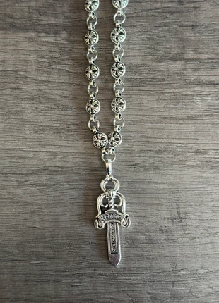 Chaîne Collier Style Chrome Hearts, marque: Chrome Hearts, état: Très bon état, 15,00 €, 16,45 € Protection acheteurs incluse