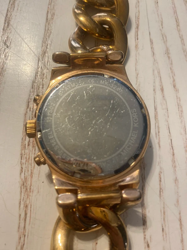 montre MK Michael Kors or rose avec 2 maillons supplémentaires - photo numéro 3