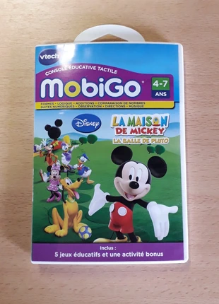 Jeux mobigo la maison de Mickey, merk: MobiGo, staat: Heel goed, maat: 4 jaar / 104 cm, € 4,00, € 4,90 inclusief Kopersbescherming