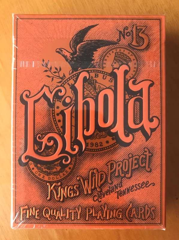 Cibola Playing Cards Deck - Mazzo di carte - Kings Wild Project KWP - Nuovo - New 1