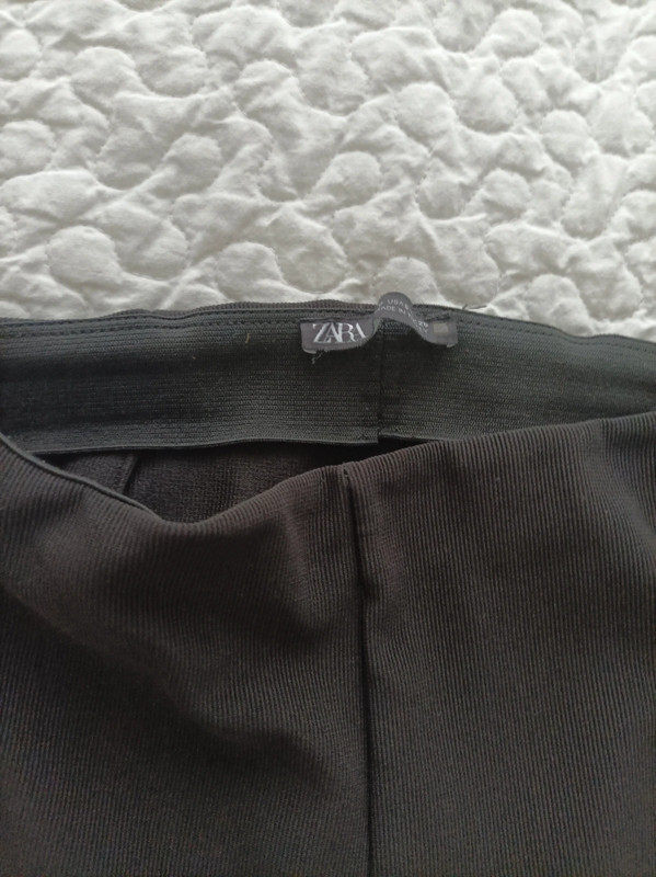 Zwarte broek flare Zara mt S 3