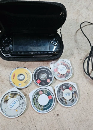 Psp + giochi, marca: PlayStation Portable, estado: Satisfactorio, tamaño: Prematuro, máx. 44 cm, 50,00 €, 53,20 € Protección al comprador incluida