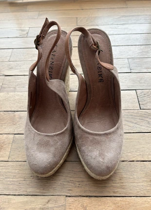 Escarpins compensés corde « CafèNoir » P38 - Neufs, brand: CafèNoir, condizioni: Nuovo senza cartellino, taglia: 38, €40.00, €42.70 include la Protezione acquisti