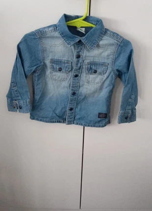 Camisa vaquera niño,talla 9 meses,Tex Baby, marca: Tex Baby, estado: Muito bom, tamanho: 9-12 meses / 74 cm, €2.25, €3.06 inclui Proteção do Comprador