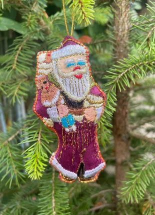 Drie kerstmannen hangers kerstboom, nostalgie, handmade, marque: Handgemaakt, état: Neuf sans étiquette, 15,00 €, 16,45 € Protection acheteurs incluse