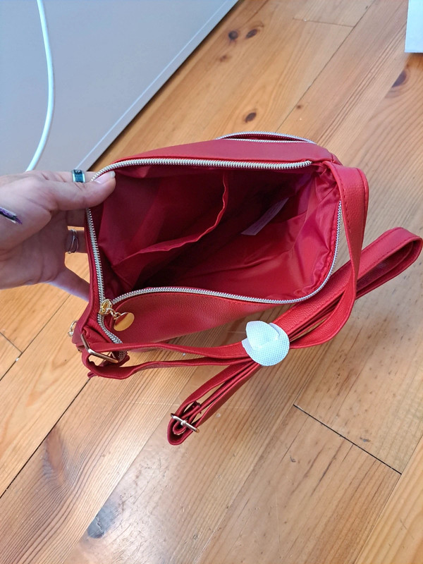 Sac rouge en cuir neuf Jean Louis Scherrer - Vinted