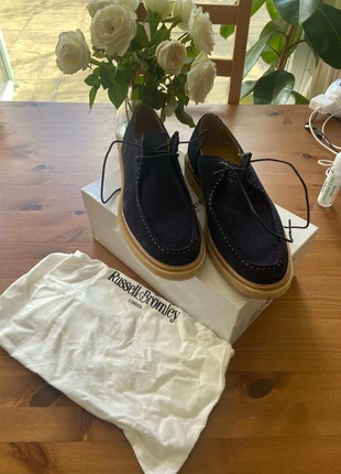 Russell & Bromley navy suede shoe, brand: Russell & Bromley, condition: New without tags, size: 12, £60.00, £63.70 includes Buyer Protection