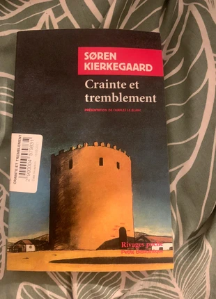 livre prepa BL Crainte et tremblement de Kierkegaard , zustand: Neu, mit Etikett, 8,00 €, 9,10 € inklusive Vinted-Käuferschutz