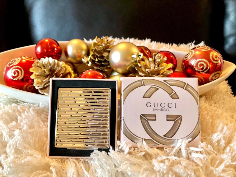 Gucci Bamboo compact double sided mirror Silver Metal - Vinted