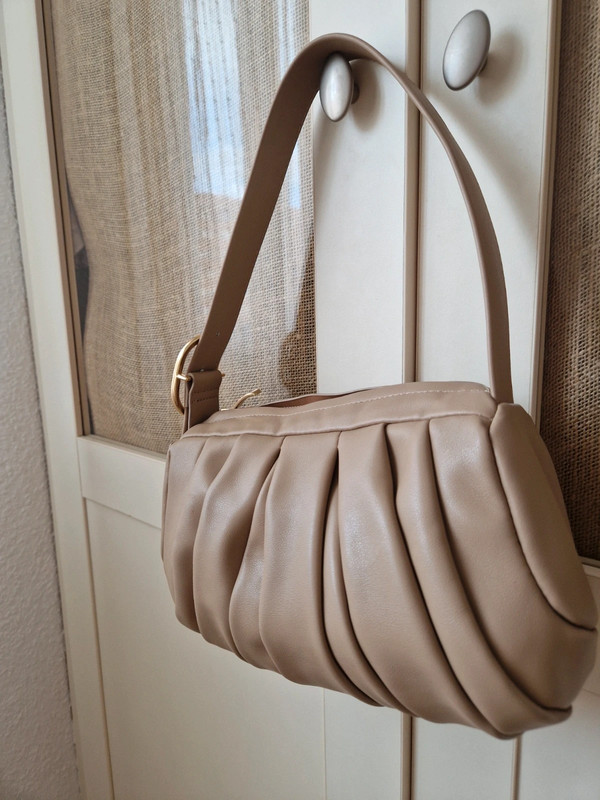 Bolso beige Mango 3