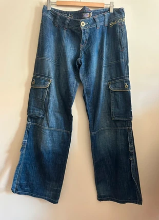 Calças de ganga cargo Sicko 19 – Tamanho 40, marca: Sicko 19, estado: Muito bom, tamanho: L / 40 / 12, €5.99, €6.99 inclui Proteção do Comprador