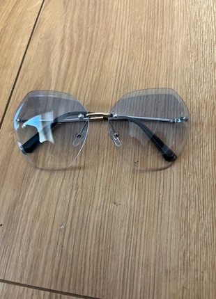 Ladies oversized blue sun glasses, brand: Source Unknown, condition: New without tags, £3.00, £3.85 includes Buyer Protection