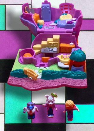 Polly pocket maison du lapin