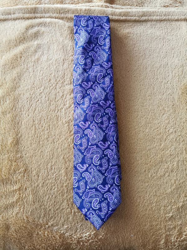 The savile row company paisley mens tie