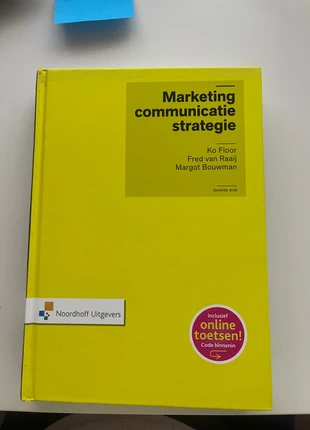 Marketing en communicatiestrategie, staat: Nieuw zonder prijskaartje, € 15,00, € 16,45 inclusief Kopersbescherming