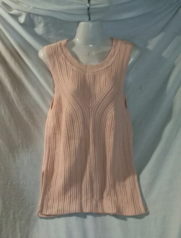 Pendleton pink sweater tank top small 2