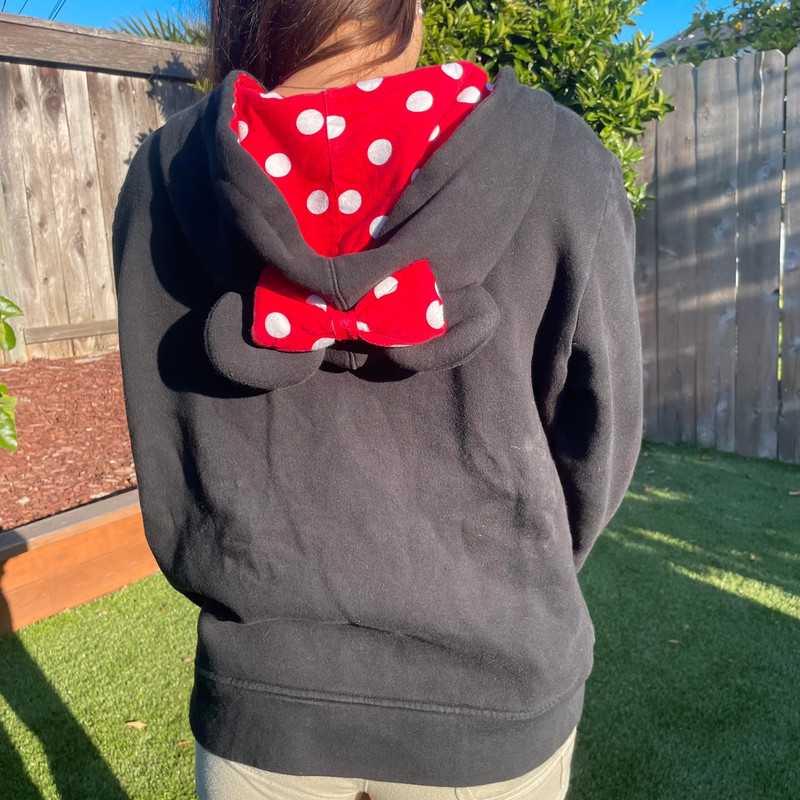 Vintage mini mouse zip up 2